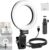 Streaming-Equipment – NEEWER Basics BR60 5 Inch Ring Light with Mini Tripod Stand for Table Video Conference Light, Clip On Streaming Set for Monitor, Webcam Laptop Computer Make Up Selfies Video Recording, Cleaning Cloth