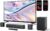 5.1 Soundbar für TV Geräte, Surround Sound System mit App Steuerung, Soundbar mit Subwoofer, 2 Surround Lautsprechern, Heimkino Soundsystem mit verstellbarem Bass, Bluetooth 5.3, Aura A30