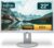 Fujitsu Display B22-8 WE 22 Zoll Business Computer Monitor, Desktop Gaming Monitor, HD+ (VGA – DisplayPort – DVI – Lautsprecher – USB-HUB – VESA), PC Bildschirm, marmorgrau (Generalüberholt)