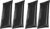 Streaming-Equipment – 4 Pack Microphone Pouch Set – PU Leather Storage Case with Zipper, Shockproof & Dustproof for Studio & Live Use | Protective Cover for Mics, Cables, Stage Gear & Equipment
