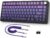AJAZZ x ATTACK SHARK X85 Mechanische Tastatur,75% Kabellose Gaming-Tastatur mit Knopf,5-Lagige Polsterung,Seitlich Bedruckte PBT-Tastenkappe,BT5,1/2,4 GHz/USB-C,Hot-Swap-Linearschalter,RGB,für PC,MAC