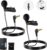 Streaming-Equipment – NEEWER Diameter 4 mm Mini Lavalier Microphone, Pack of 2, Clip-on Wired Condenser Lapel Microphone Set with 1.5 m 3.5 mm TRS Connection, Compatible with DJI Mic 2 Rode Wireless Go II NEEWER CM28 CM31 Camera, LM8