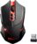 UrChoiceLtd 2022 ET TECH X-08 Neuer USB 7 Tasten Kabellos Professional Spiel Optisch Maus Mäuse 800/1200/1600/2000/2400 DPI Einstellbar für PC Laptop Desktop Notizbuch – Schwarz Rot