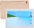 Jectse Tablet für Android, Ultra Slim Tablet 6 GB RAM 128 GB ROM & MTK6735 Octa Core CPU ROM, 2,4 G 5 G WiFi Calling Tablet mit 8 Zoll HD Touchscreen, 6000 MAh Lange Akkulaufzeit (Gold)