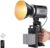 Streaming-Equipment – NEEWER MS60B LED Video Light 2.4G/App Control, 65W Metal Mini Compact COB Continuous Light Bowens Headlight for Photography Studio Recording, 40000lux/1m 2700-6500K CRI 97+/TLCI 98+, Silver