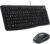 Gaming Tastatur & Maus – Logitech MK120 Wired keyboard mouse set, optical mouse, USB port, PC / laptop, German QWERTY layout – Black