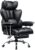 Gaming Chairs – GTPLAYER Gaming Chair, Gamer Chair, Ergonomic Office Chair with Footrest, Fabric Surface, Spring Seat Cushion, Gaming Chair Padded, Gaming Chair 150 kg Load Capacity, Black