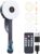 O1 Webcam 4K, Augenkontakt 4K Webcam mit Mikrofon & Rauschunterdrückung, Webcam mit Licht und Abdeckung, Ultra Schnelle Autofokus, 83° Weitwinkel, USB Webcam für PC