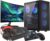VIST Gaming PC Komplett Set Ryzen 7 5700X RTX 4060 32GB SSD 1TB WiFi 27″ W11
