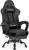 Gaming Chairs – Gaming Chair, Ergonomic Gaming Chair with Adjustable Lumbar Cushion and Pillow, Gamer Chair with Footrest, Gaming Chair up to 150 kg Load Capacity, Black