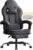 Gaming Chairs – WOLTU Gaming Chair with Pocket Spring Cushion, 150 kg Weight Capacity, Ergonomic Swivel Chair, with Pillow, Lumbar Cushion, Footrest, Tech Fabric/Mesh, Grey, GS10gr