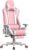 Gaming Chairs – GTPLAYER Gaming Chair Gamer Chair with Footrest Bluetooth Speaker Ergonomic Office Chair Computer Chair Desk Chair PC Chair with Adjustable Backrest 150 kg Load Capacity Pink