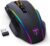 RisoPhy Gaming Maus Kabellose RGB,2.4G/USB-C/Bluetooth Maus mit 8 Programmierbare Tasten/10000DPI/7 RGB Beleuchtung,Wireless Ergonomische Maus für PC/Mac Gamer