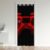 Gaming Consoles & Controllers – Gamepad Door Curtain 86 x 203 cm for Door Privacy Gaming 30%-50% Room Blackout Blackout Curtain Game Decor Red Black Modern Game Consoles Controller Room Divider Curtains Curtain