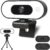 Streaming-Equipment – ToLuLu Webcam with Light, 1080P Streaming Camera with 2 Stereo Microphones, Ring Light and Cover, USB Webcam for Live Streaming, Video Calls, Conferences, Switch 2, PC, Mac, Laptop, Desktop
