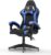 Gaming Chairs – bigzzia Ergonomic Gaming Chair, PC Chair, Gaming Chair, 90–135° Backrest Gamer Chair with Pillow and Armrests for Teenagers and Adults, Blue