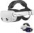 Maecker vr K3 Batterie Kopfband für Quest 3S für Quest 3 Head Strap mit 6000 mAh Akku Ausgewogenes Elite Strap für Quest 3s/3 Zubehör