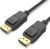 Gaming PC & Gaming Monitors – DisplayPort to DisplayPort 4K@60Hz 6 Feet Cable, Benfei DP 1.2 to Display Port Male to Male Cable Gold-Plated Cord for for Lenovo, Dell, HP, ASUS