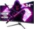CRUA 34 Zoll UltraWide Curved Gaming Monitor, WQHD 3440×1440, 165Hz, 1ms VRB, Neigung einstellbar, FreeSync Premium, 1500R Krümmung, DP 1.4 & HDMI, Randloses Design für Ultimatives Gaming-Erlebnis