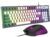Gaming Tastatur & Maus – Wired RGB Gaming Keyboard and Mouse Combination 96 Keys 26 Keys Anti-Ghosting 8 Chroma LED Backlight Mechanical Feel PC Adjustable 3600 DPI Gaming Mouse