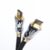 Duronic HDC04 HDMI-Kabel 1m | 24k Goldkontakte | High-Speed HDMI V2.0 für Ultra-HD 2160p 4K Auflösung, 3D und Ethernet | Für PS5 und VR