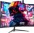 Z-Edge 27 Zoll QHD Curved Gaming Monitor 165Hz (DP) 144Hz (HDMI) 1ms 2K 2560×1440 16:9 LED Bildschirm, Rahmenlos, FreeSync, VESA Kompatibel – Schwarz
