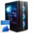 dcl24 AMD Gaming PC Ryzen 7 5700X3D, AMD Radeon RX7700XT 12GB – 1000GB SSD, 32GB DDR4, Desktop Spiele PC mit 8×4.1 GHz, Spiele Tower mit WLAN, Gamer Computer mit Windows 11 Pro [19700]