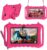 XGODY 7 Zoll Android 12,Kinder Tablet mit Elternkontrolle,3GB RAM+32GB ROM,WiFi,Dual Kamera,Bluetooth,Bildungs Tablet für Kinder,IPS-Bildschirm mit kindersicherem Case (Rosa Rot)