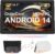 Tablet 10 Zoll Android 14 Octa-Core Tablet mit Ladedock Lautsprecher, 14GB RAM+64GB ROM, AI Cloud Album& 8 Typen von Weißem Rauschen, 1280×800 HD, 5MP+8MP Kamera, Wi-Fi 6&BT 5.3(Schwarz)
