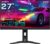 Gigabyte M27UA 27″ UHD-Gaming-Monitor – 3840 x 2160, 160Hz, 1ms, 400 cd/m², FreeSync Premium, HDR Ready, HDMI 2.1, DisplayPort 1.4