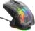 ATTACK SHARK X2 Pro Kabellose Gaming Maus mit Charging Station, Leise Maus Tri-Mode(BT5.0/2.4G Wireless/Typ-C), 4000 DPI RGB Bluetooth Maus Wiederaufladbare, Transparente Schale, für PC/MAC, Schwarz