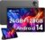 OSCAL Tablet 11 Zoll Pad 90, 120HZ Tablet Android 14, 4G LTE+5G WiFi, 24GB RAM+128GB ROM(2TB TF), Großes Display Widevide L1, Octa-core T606, 1080P/13MP+8MP/ 7700mAh Akku/Face ID/ BT5.0/mit Hüllede