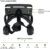 VR Brille für Handy, VR Brille with Headset 3D VR Brille Handy Virtual Reality Brille PC Unterhaltung Anti-Blaulicht fit iPhone & Android 5,0-7,2 Zoll
