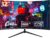 Gawfolk Gaming Monitor 32 Zoll 240Hz, Curved PC Bildschirm Full HD 1080P, Rahmenloses 1800R Gebogenes Computerbildschirm mit FreeSync und Eye Care Technologie, unterstützt VESA