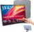 Jhcztrk Touchscreen Portable Monitor 15,6 Zoll 1080P Ultra Slim und Leichtgewicht Bezel Less FHD IPS HDR Gaming Monitors mit eingebauten Lautsprechern und VESA für Laptop Mac PC Xbox PS4/5 Switch