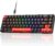 TMKB T68 HE Rapid Trigger Mechanische Gaming-Tastatur mit Magnetschaltern,RGB-Beleuchtung,Kabelgebunden Type-C,Kompakte 68Tasten Tastatur,N-Key-Rollover,Kompatibel mit Windows/Mac/Linux,US Layout