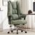 Gaming Chairs – Ergonomic Office Chair, Executive Chair with High Backrest, Adjustable Armrests and Wide Seat, PU Leather Swivel Chair, Height-Adjustable Desk Chair, Maximum Load 200 kg (Light Green)