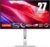 Gaming PC & Laptops – Lenovo L27h-4A | 27 Inch QHD Monitor | 2560×1440 | 100Hz | 350 nits | 1ms Response Time | USB-C Docking Station | HDMI | DisplayPort | IPS Panel | Integrated Speaker | Grey