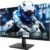 TuTu 24 Zoll Monitor Full HD VA Panel Randlos 75HZ Eye Care (1920 x 1080, VGA HDMI VESA 75 x 75mm) Flimmerfrei Blaulichtfilter Niedriger Stromverbrauch Monitor für PC Büro Schwarz