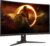 AOC Gaming CQ27G2SE – 27 Zoll QHD Curved Monitor, FreeSync Premium (2560×1440, 165 Hz, HDMI 1.4, DisplayPort 1.2) schwarz-rot