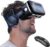 VR-Headset, Virtual-Reality-Headset mit Controller und Kopfhörern für Kinder, Erwachsene, 3D-Videospiel, Film, Universal-VR-Set, Brille, Goggle Casque Bundle für iOS Android Smartphones