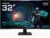 Gigabyte GS32QCA 31,5″ QHD Curved Gaming Monitor – 2560 x 1440, 180Hz, 1ms, 250 cd/m², FreeSync, HDR Ready, HDMI 2.0, Displayport 1.4