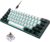 Gaming Tastatur & Maus – Snpurdiri 60% Wired Mechanical Gaming Keyboard, 61 Anti-Ghosting Keys, Blue LED Backlight, Ultra-Compact Two Stands (Brown Switches/Black and White)