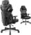 Gaming Chairs – OneGame Video Gaming Chair, Breathable Computer Racing Style Swivel Chair, Adjustable Backrest, Ergonomic Gamer Desk Chair with Lumbar Support, Black