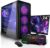 SYSTEMTREFF Basic Gaming Komplett PC Set AMD Ryzen 5 5600G 6×4.4GHz | AMD RX Vega 7 4K HDMI DX12 | 1TB M.2 NVMe | 32GB DDR4 RAM | WLAN Desktop Paket Computer für Gamer, Gaming