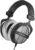 Streaming-Equipment – beyerdynamic DT 990 PRO Single-sided Wired Over-Ear Studio Headphones for Mixing, Mastering and Editing with 80 Ohms. Handmade in Germany