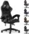 Gaming Chairs – bigzzia Ergonomic Gaming Chair, Gamer Chair, PC Chair, Breathable with Pillow and Armrests for Teenagers and Adults, Black