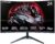 LC-POWER LC-M24-FHD-165-C-V2 24 Zoll Curved Gaming Monitor, FHD 1920×1080 Pixel, 1ms, 165Hz, AMD FreeSync, G Sync kompatibel, HDMI, Display Port, VESA
