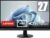 Gaming PC & Laptops – Lenovo D27-45 Monitor | 27 Inch Full HD Monitor | 1920 x 1080 | 75Hz | 250 nits | 4ms Response Time | VA Panel | HDMI | VGA | AMD Radeon FreeSync | Anti-Glare | 4.6 kg | Black