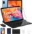 DOOGEE U10 Android 15 Tablet 10 Zoll, 16GB RAM+128GB ROM(2TB TF) Tablet mit Tastatur, WiFi 6 Gaming Tablets Widevine L1, 8MP+5MP, 5060mAh, Kinder Tablets mit Stift, Tastatur, Maus, Hülle, Schutzfolie